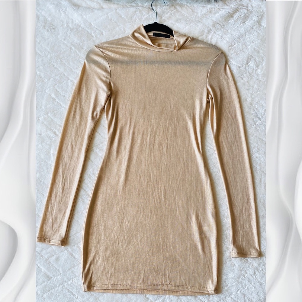 Rose Gold Sheen Dress